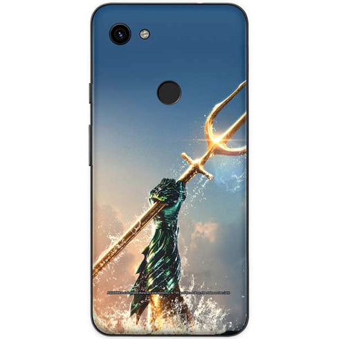 DC Comics Aquaman Movie Poster Trident Google Pixel 3a XL Skin